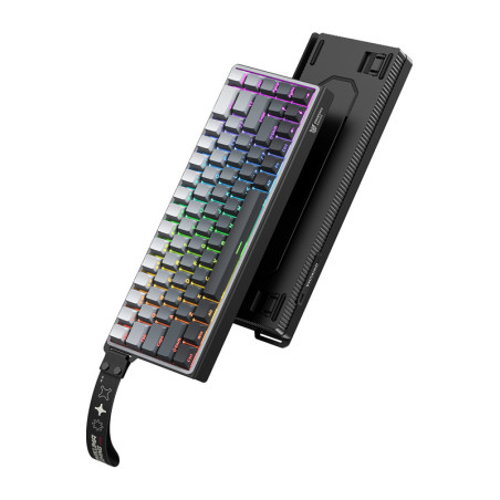 ONIKUMA G69 Tastiera Gaming 68 Tasti QWERTY Magnetica RGB
