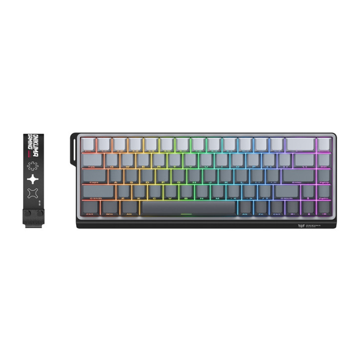 ONIKUMA G69 Tastiera Gaming 68 Tasti QWERTY Magnetica RGB