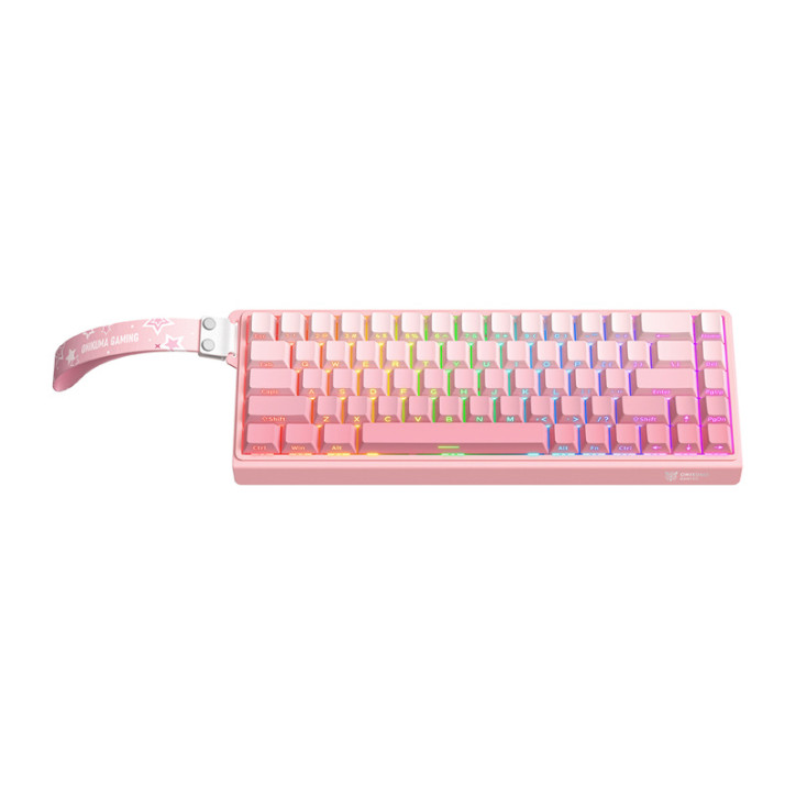 Tastiera ONIKUMA G69 (Rosa) (QWERTY)