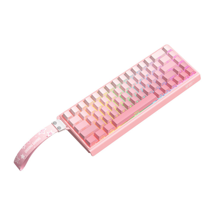 Tastiera ONIKUMA G69 (Rosa) (QWERTY)