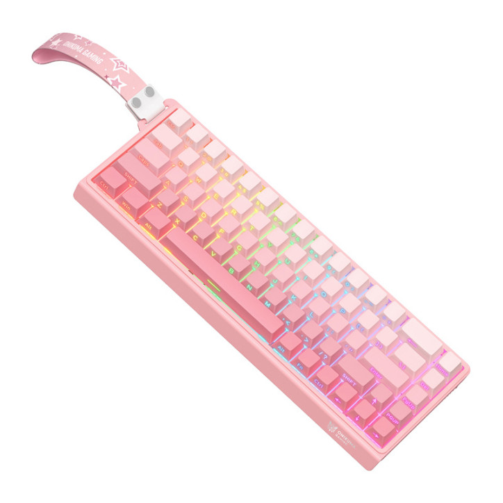 Tastiera ONIKUMA G69 (Rosa) (QWERTY)
