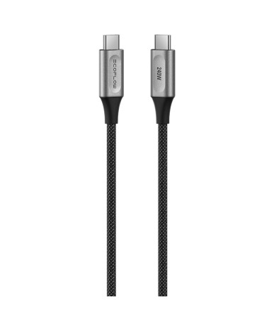 ECOFLOW RAPID Pro USB-C to USB-C Cable, 1.8 m, 240 W