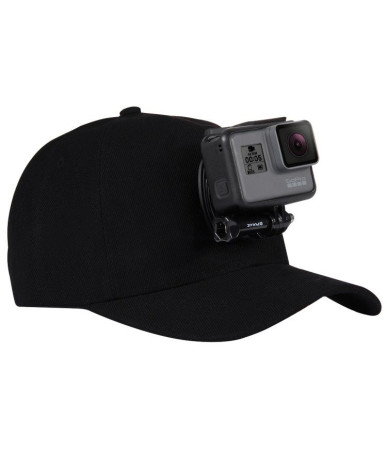 Puluz Cappello con supporto per action camera PU195
