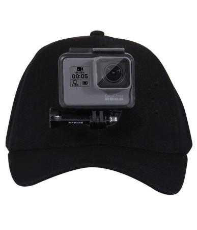 Puluz Cappello con supporto per action camera PU195