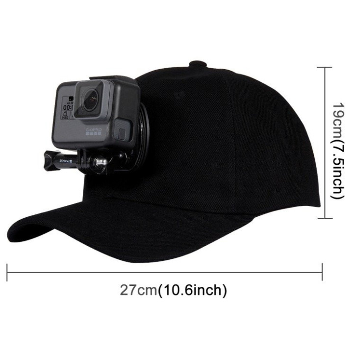 Puluz Cappello con supporto per action camera PU195 Puluz Cappello con supporto per action camera PU195