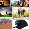 Puluz Cappello con supporto per action camera PU195