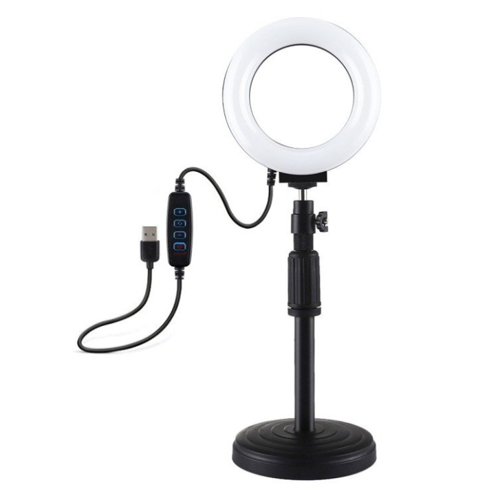Lampada LED ad anello Puluz con base regolabile PU391 Lampada LED ad anello Puluz con base regolabile PU391