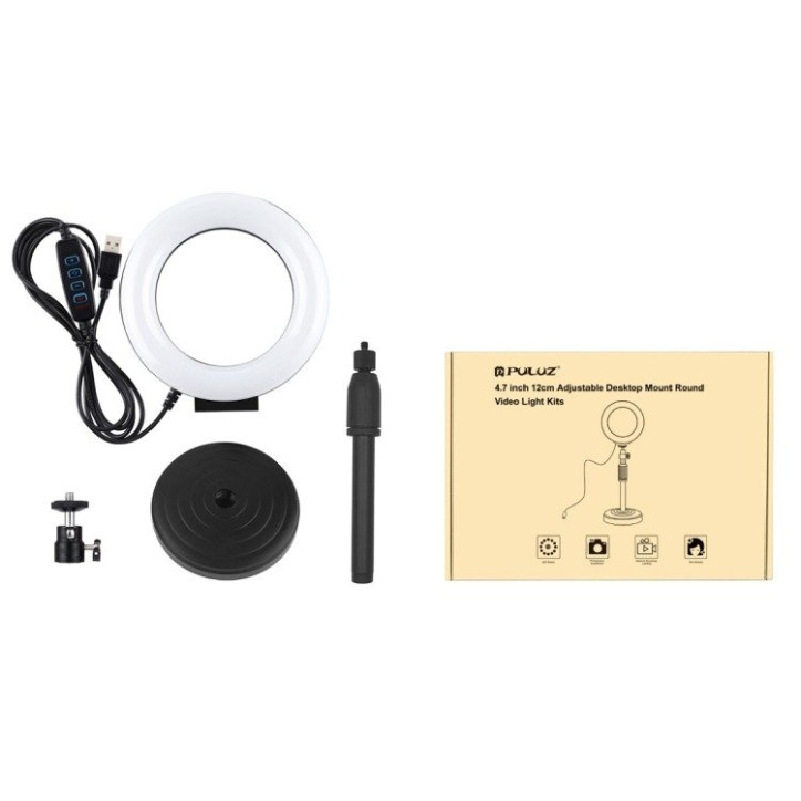 Lampada LED ad anello Puluz con base regolabile PU391 Lampada LED ad anello Puluz con base regolabile PU391