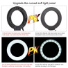 Lampada LED ad anello Puluz con base regolabile PU391