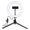 Puluz PKT3073B Treppiede con Anello LED 20cm