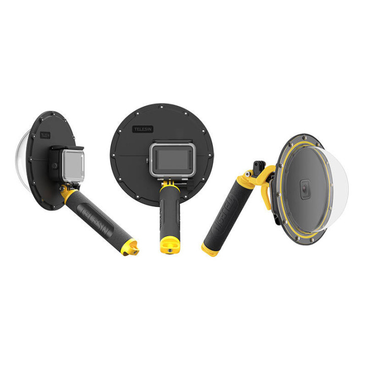 Telesin Dome Port housing subacqueo per GoPro Hero 13 / 12 / 11 / 10 / 9 (GP-DMP-T09) Telesin Dome Port housing subacqueo per GoPro Hero 13 / 12 / 11 / 10 / 9 (GP-DMP-T09)