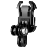 Telesin Supporto Doppio Gancio per Action Cam