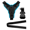 Supporto Mentoniera per Casco Moto Telesin + J-Hook per action camera (GP-HBM-MT7)