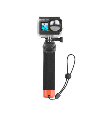 Puluz mount galleggiante per action camera (incluse DJI Action 2, Osmo Action)