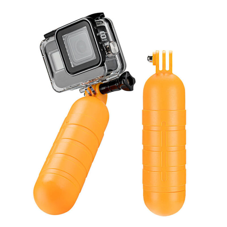 Telesin Impugnatura Galleggiante per Action Cam GP-MNP-102 Arancione Telesin Impugnatura Galleggiante per Action Cam GP-MNP-102 Arancione