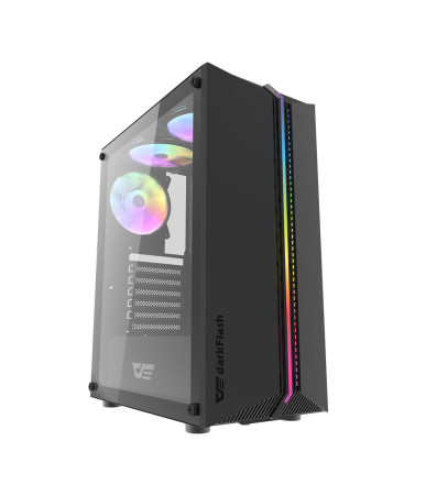 Darkflash DK151 Case ATX Nero con 3 Ventole RGB