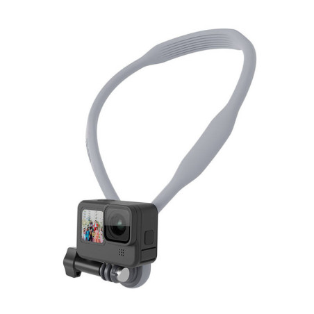 Telesin Supporto da Collo Magnetico TE-HNB-001 per Action Cam e Smartphone