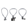 Telesin Supporto da Collo Magnetico TE-HNB-001 per Action Cam e Smartphone