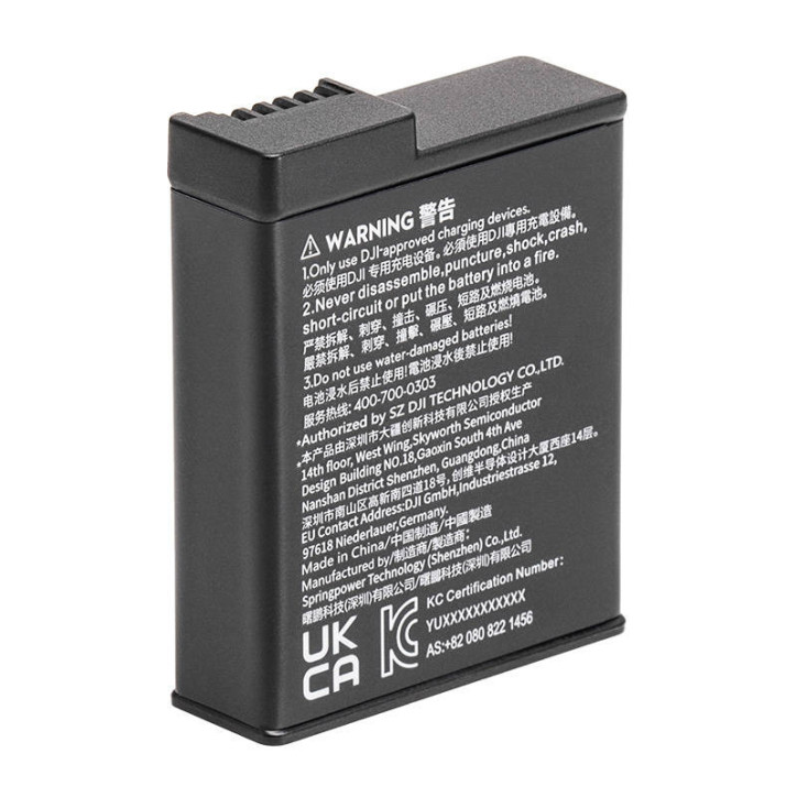 DJI Osmo Action 3 Batteria Extreme
