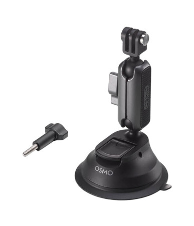 DJI Osmo Action Supporto con Ventosa Nero
