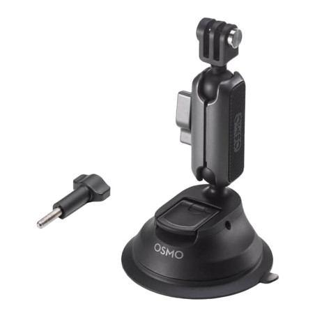 DJI Osmo Action Supporto con Ventosa Nero