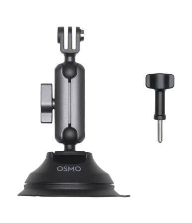 DJI Osmo Action Supporto con Ventosa Nero