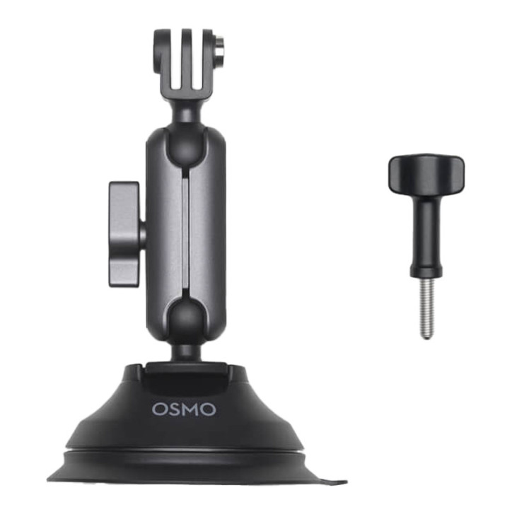 DJI Osmo Action Supporto con Ventosa Nero