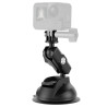 TELESIN Supporto a Ventosa Universale con Supporto per Telefono e Montaggio Action Camera TE-SUC-012
