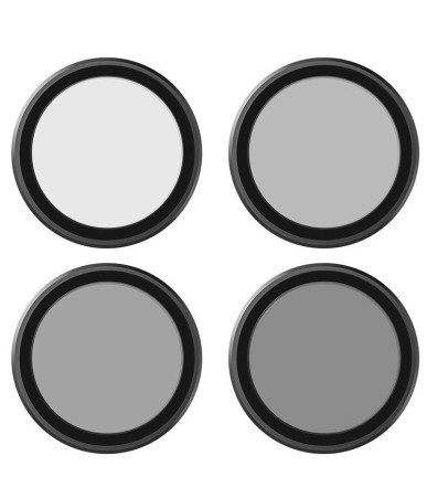 Set 4 Filtri TELESIN CPL/ND8/ND16/ND32 per DJI Osmo Action 3 / 4 / 5