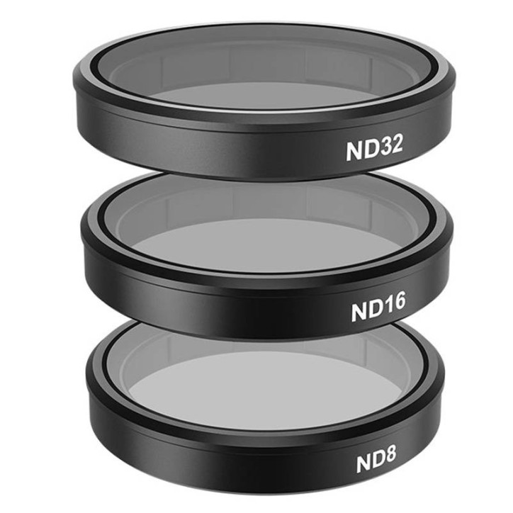 Set 4 Filtri TELESIN CPL/ND8/ND16/ND32 per DJI Osmo Action 3 / 4 / 5 Set 4 Filtri TELESIN CPL/ND8/ND16/ND32 per DJI Osmo Action 3 / 4 / 5