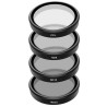 Set 4 Filtri TELESIN CPL/ND8/ND16/ND32 per DJI Osmo Action 3 / 4 / 5