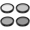 Set 4 Filtri TELESIN CPL/ND8/ND16/ND32 per DJI Osmo Action 3 / 4 / 5