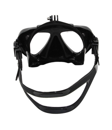 Maschera Subacquea Telesin GP-DIV-GS2-BK con Supporto Staccabile per Action Cam