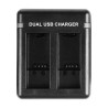 Puluz PU919B Caricatore Doppio Slot per GoPro Hero 9/10/11/12