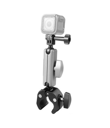 PULUZ supporto moto per action camera (DJI, GoPro, Insta360) (Nero)