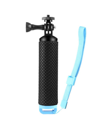 Puluz Mount Galleggiante per Action Camera e Smartphone (DJI, GoPro, Insta360) Nero