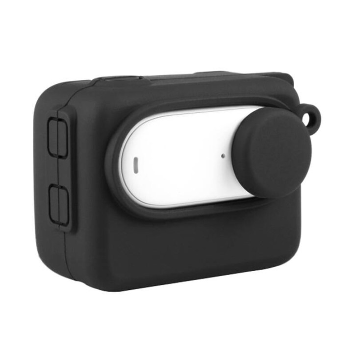 Custodia protettiva in silicone Puluz per Insta360 GO 3 con copriobiettivo Custodia protettiva in silicone Puluz per Insta360 GO 3 con copriobiettivo