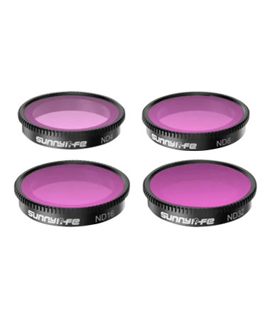 Set of filters ND4, ND8, ND16, ND32 Sunnylife for Insta360 GO 3/2