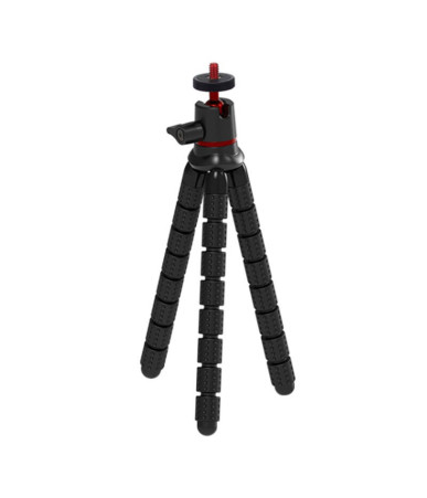 PULUZ Treppiede Flessibile con Telecomando per Smartphone (Apple) e Action Cam (DJI, GoPro, Insta360)