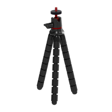 PULUZ Treppiede Flessibile con Telecomando per Smartphone (Apple) e Action Cam (DJI, GoPro, Insta360)