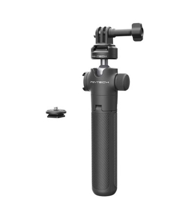 PGYTECH Asta Telescopica e Treppiede CapLock per Action Cam (Nero)