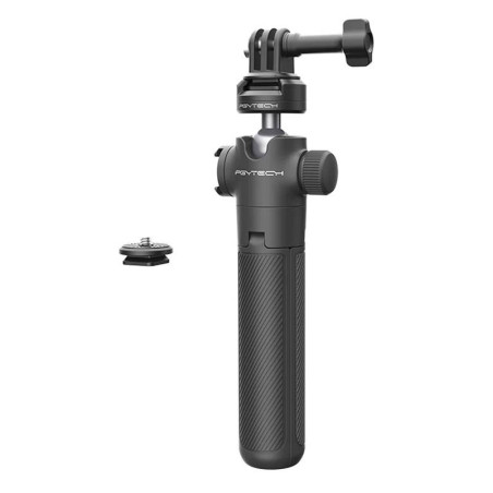 PGYTECH Asta Telescopica e Treppiede CapLock per Action Cam (Nero)