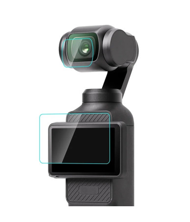 Protezione Lente e Schermo in Vetro Temperato per DJI OSMO Pocket 3