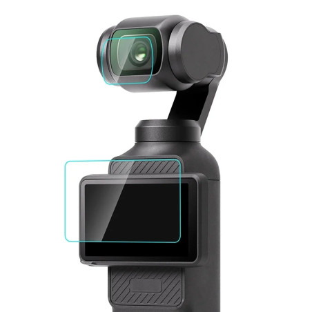 Protezione Lente e Schermo in Vetro Temperato per DJI OSMO Pocket 3