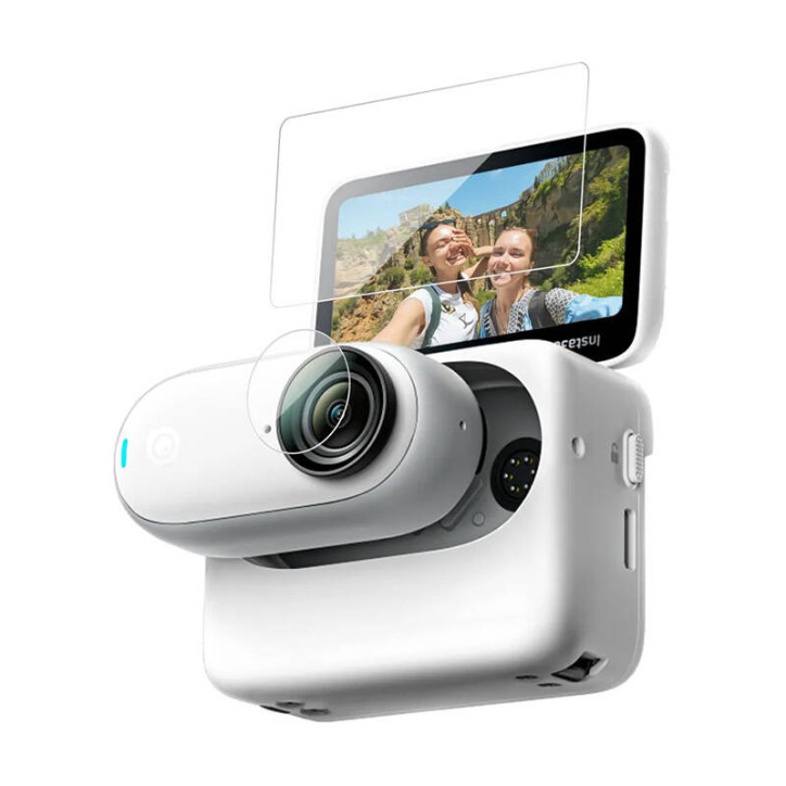 TELESIN Vetro temperato per Insta360 GO 3 camera TELESIN Vetro temperato per Insta360 GO 3 camera