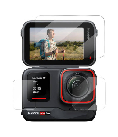 TELESIN Vetro temperato per Insta360 Ace Pro / Ace camera