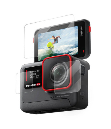 TELESIN Vetro temperato per Insta360 Ace Pro / Ace camera