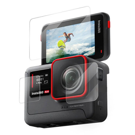TELESIN Vetro temperato per Insta360 Ace Pro / Ace camera