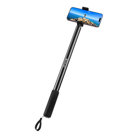 PULUZ Selfie Stick Metallo 2m per Insta360 One RS/X2/X3/X4 Nero