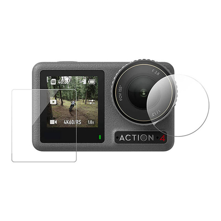 Pellicola protettiva TELESIN per DJI Osmo Action 4/3 Pellicola protettiva TELESIN per DJI Osmo Action 4/3
